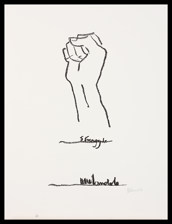 Robben Island by Nelson Mandela - Courtesy of Belgravia Gallery (UK)