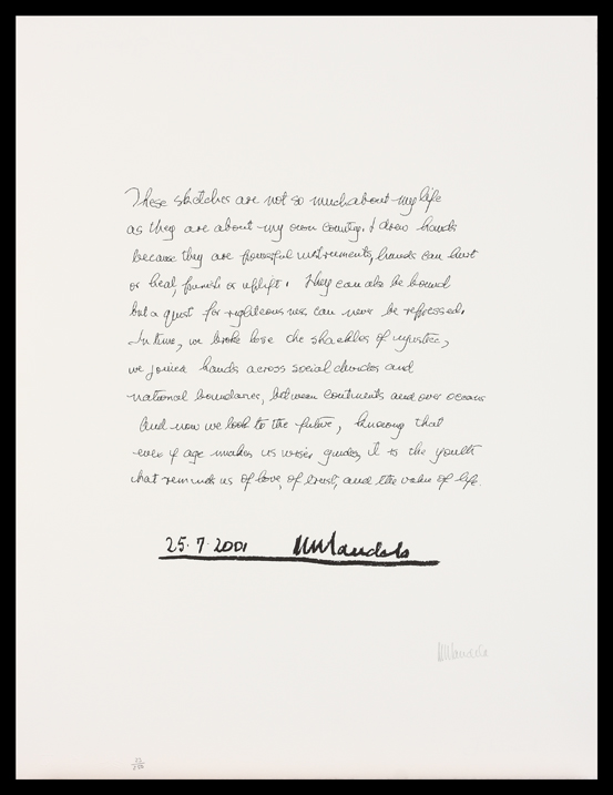 Robben Island by Nelson Mandela - Courtesy of Belgravia Gallery (UK) gallery image 1