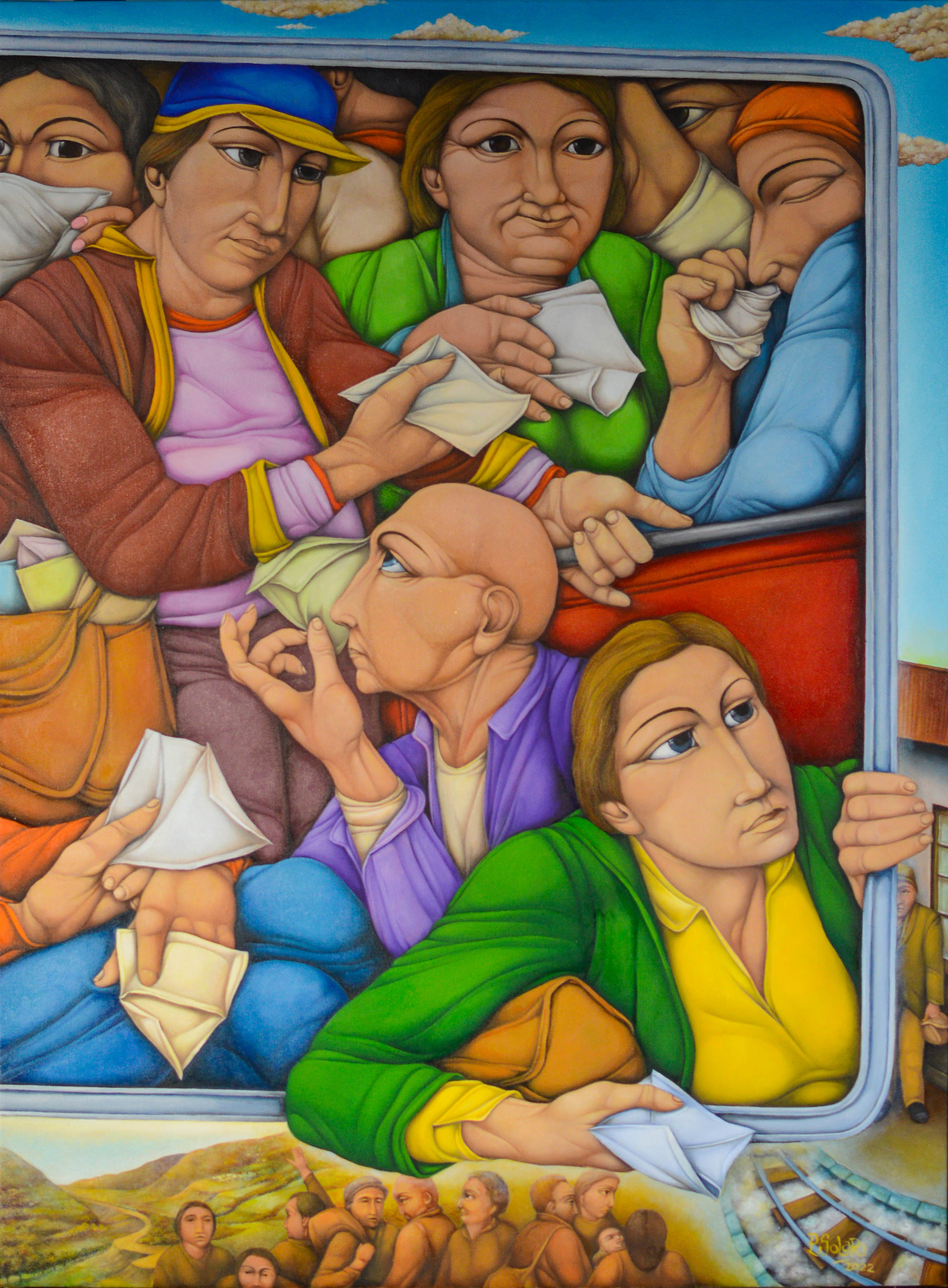 Migrants by Pablo Solari (Argentina)