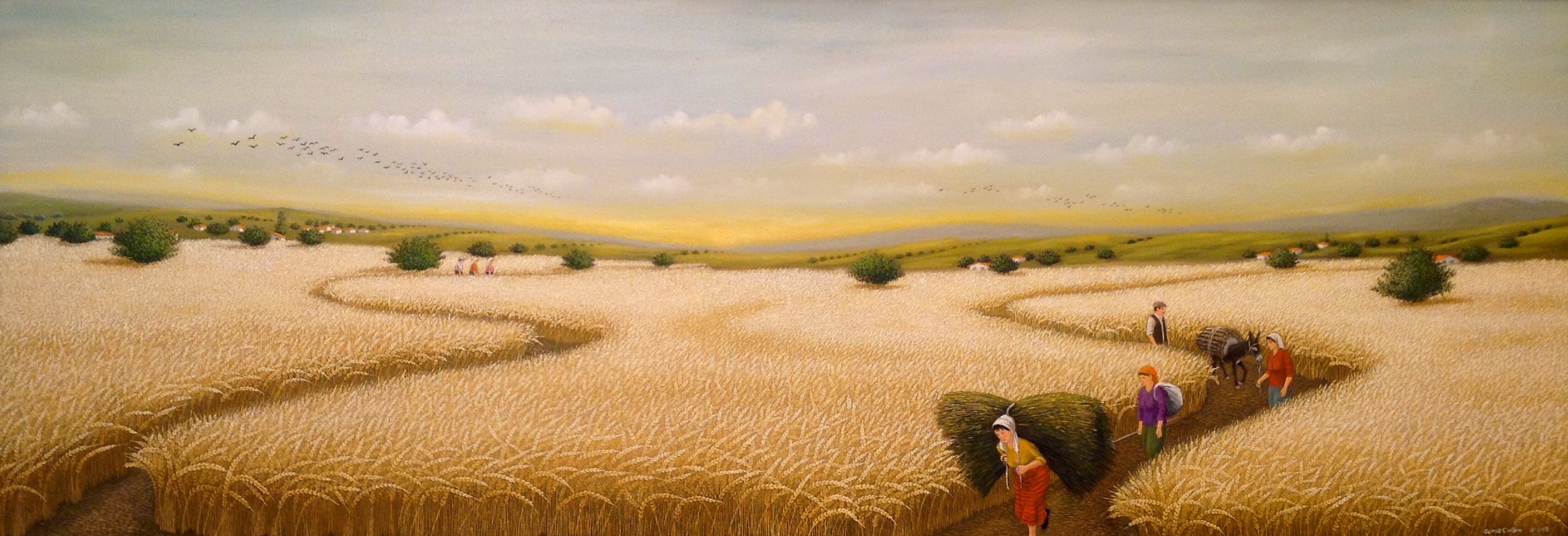 Wheat Fields by Sema Çulam (Turkey)